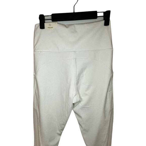 Offline by Aerie Goals 7/8 High-Rise Leggings – White 🤍 NWT Size Large - Picture 6 of 10